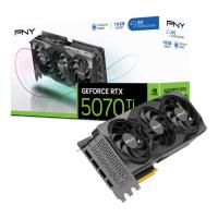 PNY RTX5070Ti 3XFAN 16GB GDDR7 256Bit O.C PCIe 5.0 1xHDMI 3xDP VCG5070T16TFXPB1-O Ekran Kartı - 1